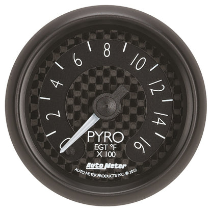 Autometer Gauge, Pyrometer (EGT), 2 1/16", 1600 deg. F, Digital Stepper Motor 8044 Photo - Primary