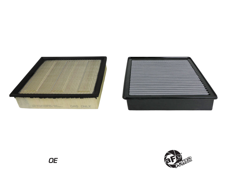 aFe MagnumFLOW Pro DRY S OE Replacement Filter 2020 Ford Trucks V8 6.7L (td)/7.3L 31-10305 31-10305 Photo - Unmounted