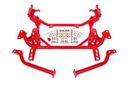 BMR 15-20 Ford Mustang Street Version (DOM) K-Member - Red KM760R KM760R Photo - Primary