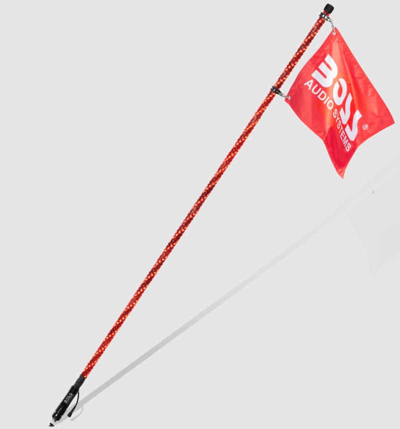 Boss Audio Systems ATV Whip Antenna/ 72 inch/ Multicolor/ IP67 Weatherproof WP6 WP6 User 1