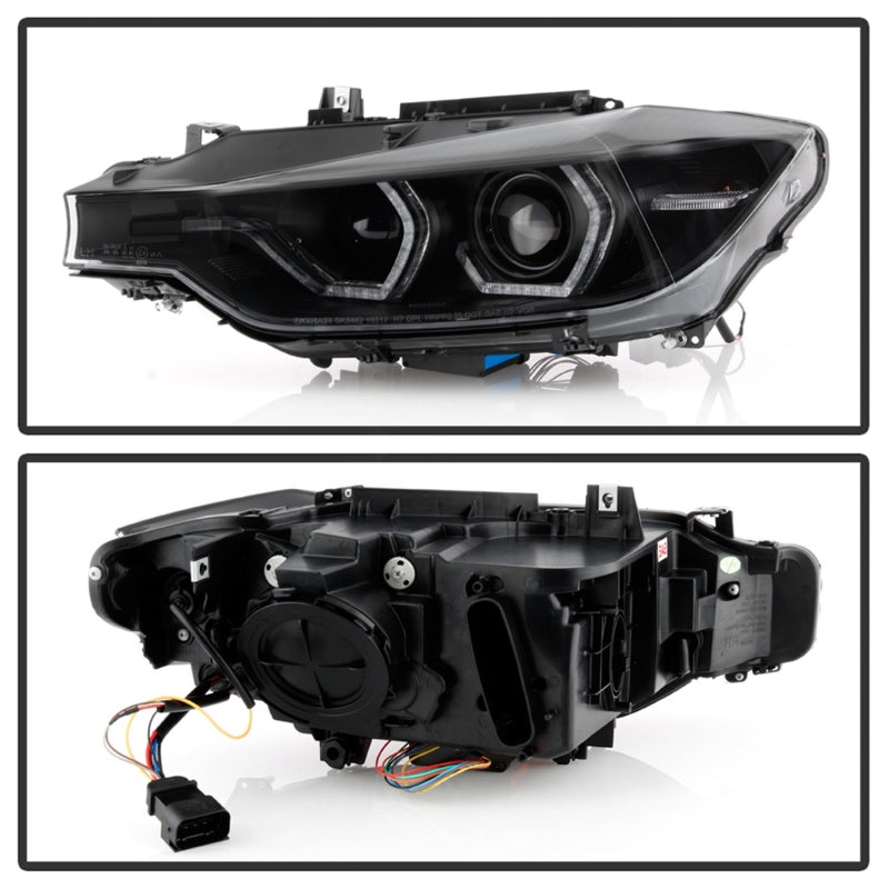 Spyder 12-14 BMW F30 3 Series 4DR Projector Headlights - Black PRO-YD-BMWF3012-AFSHID-BK 5086754 5086754 Photo - Unmounted