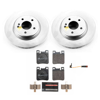 PowerStop Power Stop 01-04 Mercedes-Benz CLK55 AMG Rear Euro-Stop Brake Kit ESK6718 ESK6718 Photo - Primary