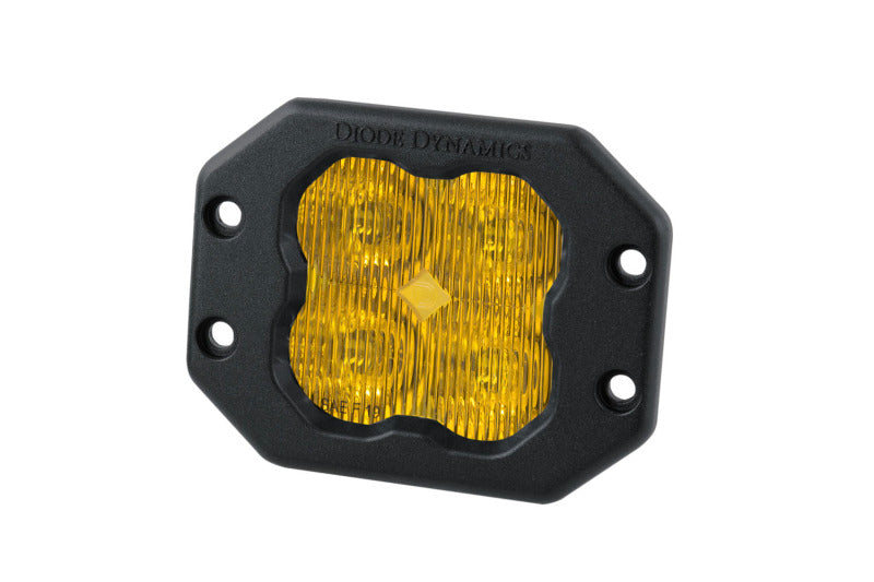 Diode Dynamics SS3 Pro ABL - Yellow SAE Fog Flush (Single) DD6940S DD6940S Photo - Primary