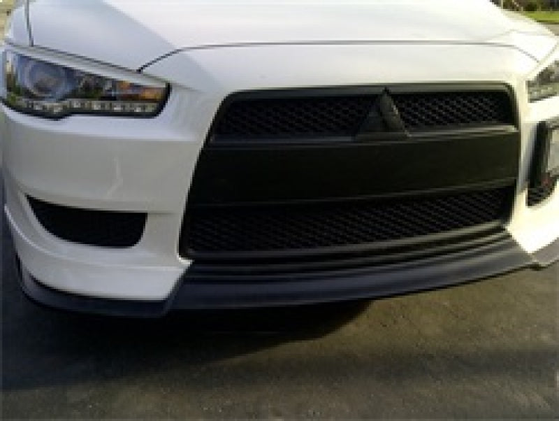 Spyder Mitsubishi Lancer/EVO-10 08-14 Projector Halogen Model- LED Halo DRL Blk PRO-YD-ML08-DRL-BK 5039392 5039392 Photo - Mounted