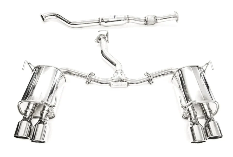 Invidia 2022+ Subaru WRX Q300 Rolled Stainless Steel Tip Cat-Back Exhaust HS22WRXG3S