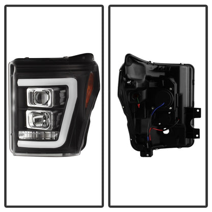 Spyder Ford F-250/F-350/F450 Super Duty 11-16 V2 Projector Headlights - Black (PRO-YD-FS11V2-LB-BK) 5084460 5084460 Photo - Unmounted