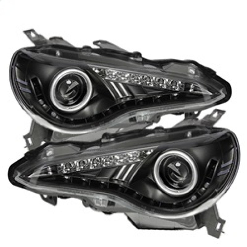 Spyder Subaru BRZ 12-14 Projector Headlights- DRL LED Black PRO-YD-SUBRZ12-BK 5075475 5075475 Photo - Primary