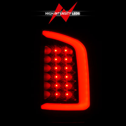 ANZO 2002-2006 Dodge  Ram 1500 LED Tail Lights w/ Light Bar Black Housing Clear Lens 311368 311368 Photo - Unmounted