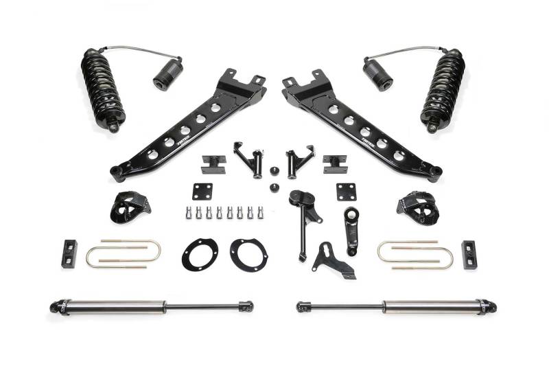 Fabtech 13-18 Ram 3500 4WD 7in Radius Arm System w/DL 4.0 Resi Coilovers & DL Shocks K3079DL K3079DL Photo - Primary