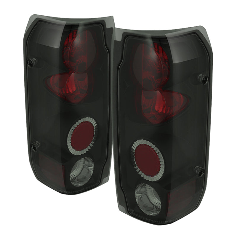 Spyder Ford F150 87-96/Ford Bronco 88-96 Euro Style Tail Lights Black Smoke ALT-YD-FF15089-BSM 5078155 5078155 Photo - Primary