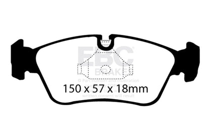 EBC Disc Brake Pad Set DP41211R Photo - Primary