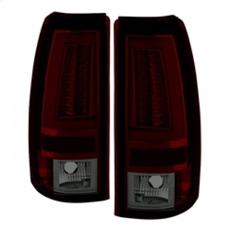 Spyder Chevy Silverado 1500/2500 03-06 Version 2 LED Tail Lights - Red Smoke ALT-YD-CS03V2-LED-RS 5081933 5081933 Photo - Primary