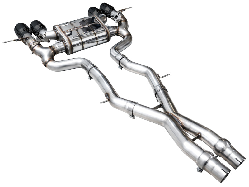 AWE Tuning 23-24 BMW G87 M2 SwitchPath Edition Exhaust - Diamond Black Tips 3025-43487 3025-43487 Photo - Mounted