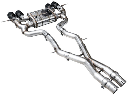 AWE Tuning 23-24 BMW G87 M2 SwitchPath Edition Exhaust - Diamond Black Tips 3025-43487 3025-43487 Photo - Mounted