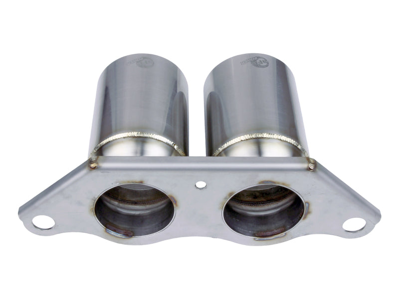 aFe Power Mach Force Xp 4in 304 SS Bolt-On Exhaust Tips Brushed 14-19 Porsche 911 GT3 3.8L/4.0L 49C36435-H 49C36435-H Photo - Unmounted