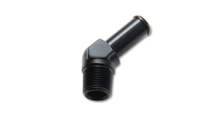Vibrant Male NPT to Hose Barb Adapter, 45 Degree; NPT Size: 3/8 Hose Size: 3/8 11225 Photo - Primary
