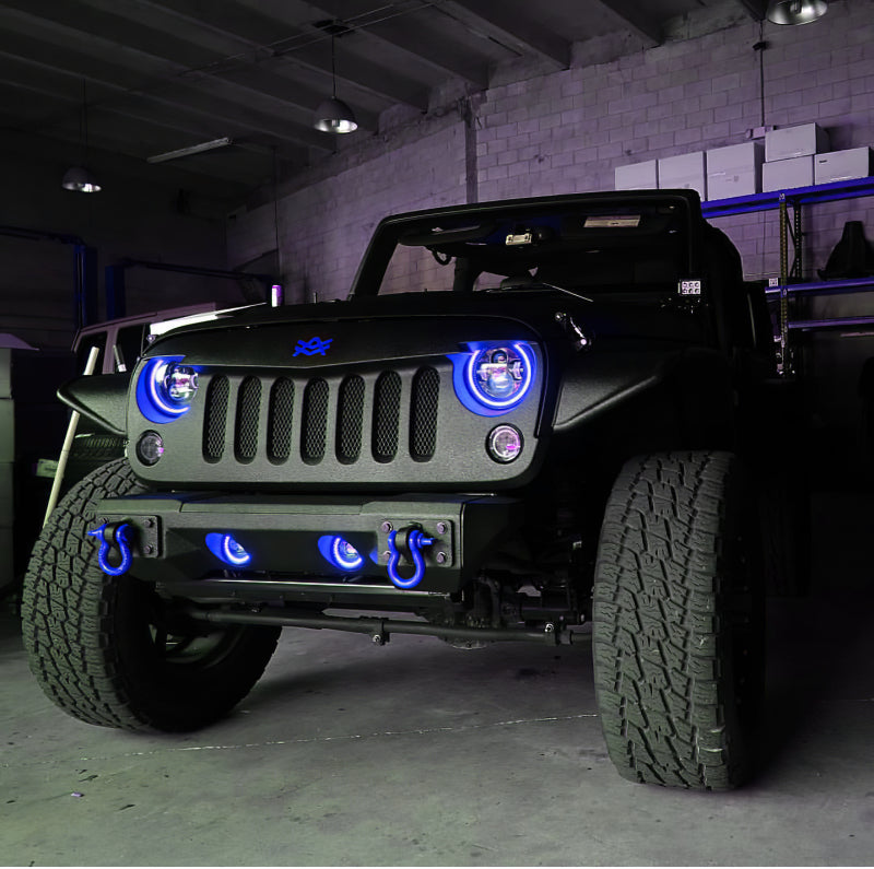 ORACLE Lighting Oracle 7in High Powered LED Headlights - Black Bezel - ColorSHIFT 2.0 5769-333 5769-333 Photo - lifestyle view