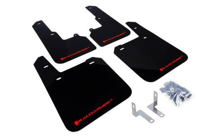 Rally Armor 2015+ Subaru Outback Mud flap Red Logo MF36-UR-BLK/RD Photo - Primary