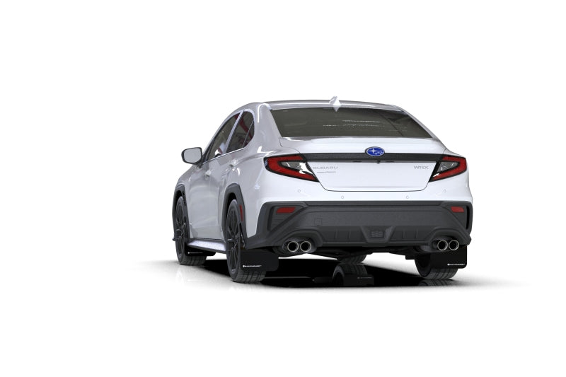 Rally Armor 2022 Subaru WRX Black UR Mud Flap w/ White Logo MF92-UR-BLK/WH MF92-UR-BLK/WH User 1