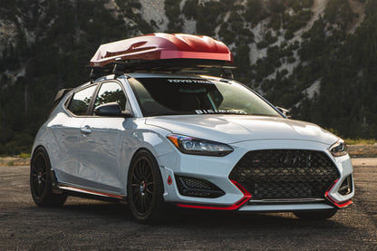 CSF 2020+ Hyundai Veloster N / 2021+ Hyundai i30N High Performance Stepped Core Intercooler - Silver 8238 8238 Photo - lifestyle view