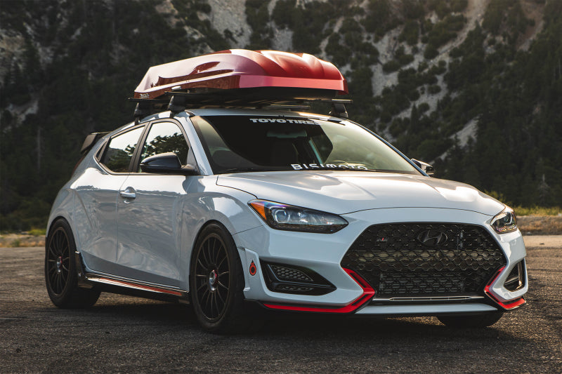 CSF 2020+ Hyundai Veloster N / 2021+ Hyundai i30N High Performance Stepped Core Intercooler - Black 8238B 8238B Photo - lifestyle view