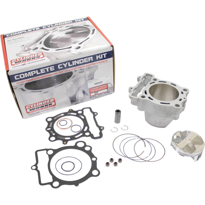 Cylinder Works 21-22 Kawasaki KX 250 F 250cc Standard Bore Cylinder Kit CW30017K01 CW30017K01 Photo - Primary