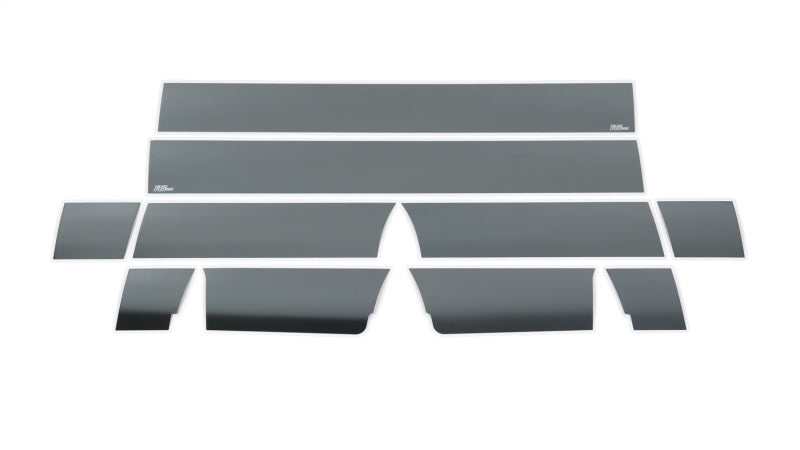 Putco 09-14 Ford F-150 Reg Cab 6.5 Short Box - 7in Wide (10pcs) Black Platinum Rocker Panels 9751411BP 9751411BP Photo - Primary
