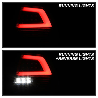 Spyder 08-09 Pontiac G8 Version 2 Light Bar LED Tail Lights - Black - ALT-YD-PG808V2-LB-BK 5086068 5086068 Photo - Unmounted