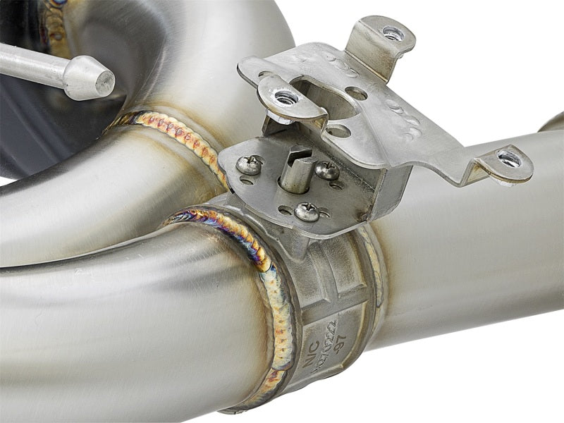 aFe Cat-Back Exhaust System w/Black Tips MACH Force-Xp 304 Stainless Steel 49-36340-B Photo - Unmounted
