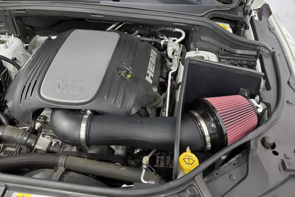 JLT 11-20 Dodge Durango/Jeep Grand Cherokee 5.7L Black Textured Cold Air Intake Kit w/Red Filter CAI-DJ57-11 CAI-DJ57-11 User 1