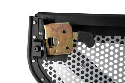 DV8 Offroad DV8 18-22 Jeep 4 Door JL/JT Aluminum Half Doors with Perforated Mesh Rear HDJL-01R HDJL-01R Photo - Unmounted