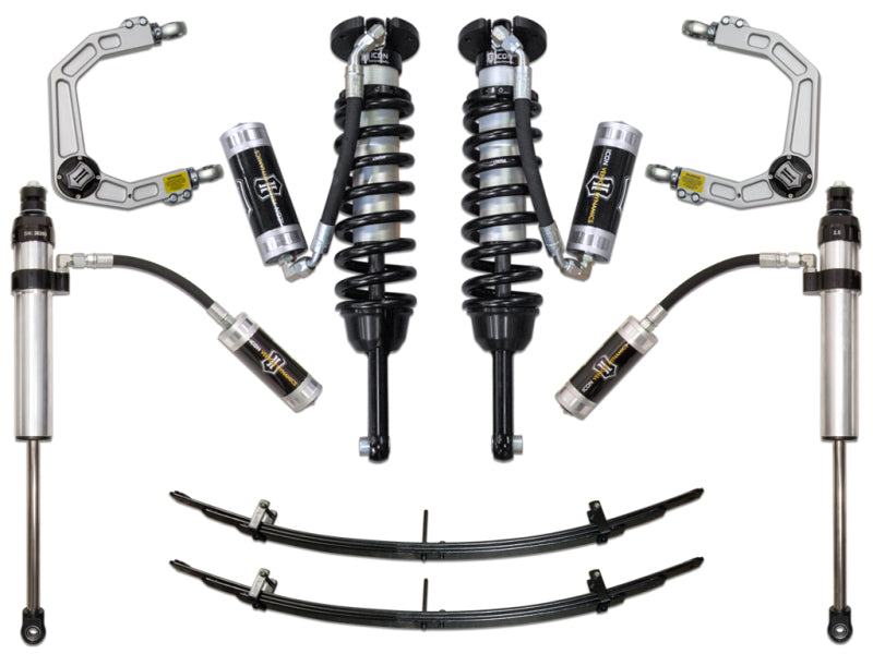 ICON 05-15 Toyota Tacoma 0-3.5in/2016+ Toyota Tacoma 0-2.75in Stg 5 Suspension System w/Billet Uca K53005 K53005 Photo - Primary