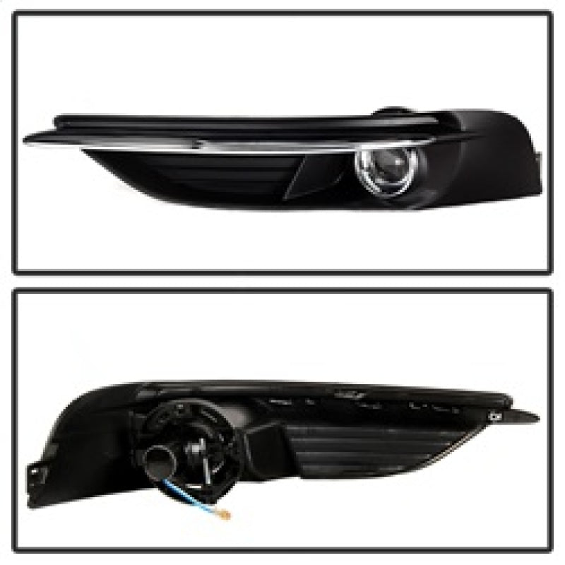 Spyder Chrysler 200 2011-2014 OEM Fog Light W/Universal Switch- Clear FL-C20011-C 5080387 5080387 Photo - Unmounted