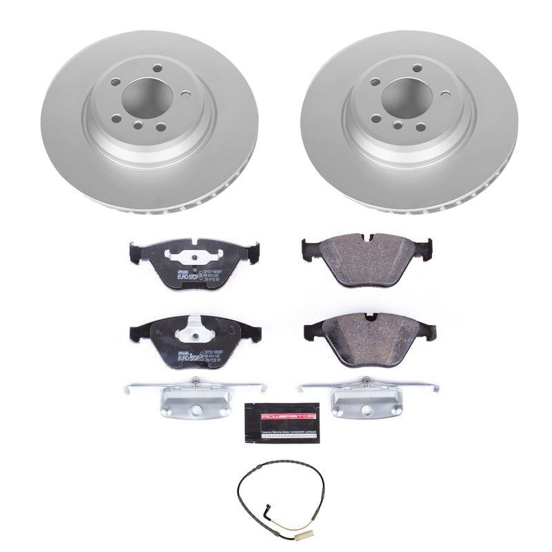 PowerStop Power Stop 2009 BMW 335i xDrive Front Euro-Stop Brake Kit ESK3015 ESK3015 Photo - Primary
