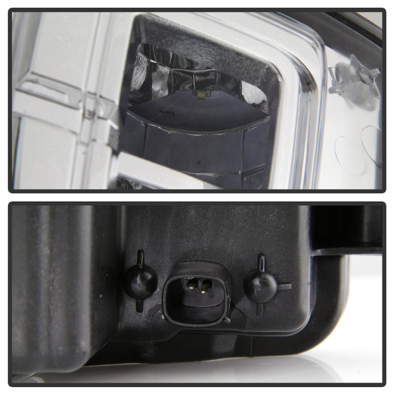 Spyder 16-18 Chevy Silverado 1500 OEM Style Full LED Fog Light w/Switch - Clear (FL-CSIL16-LED-C) 9043215 9043215 User 2