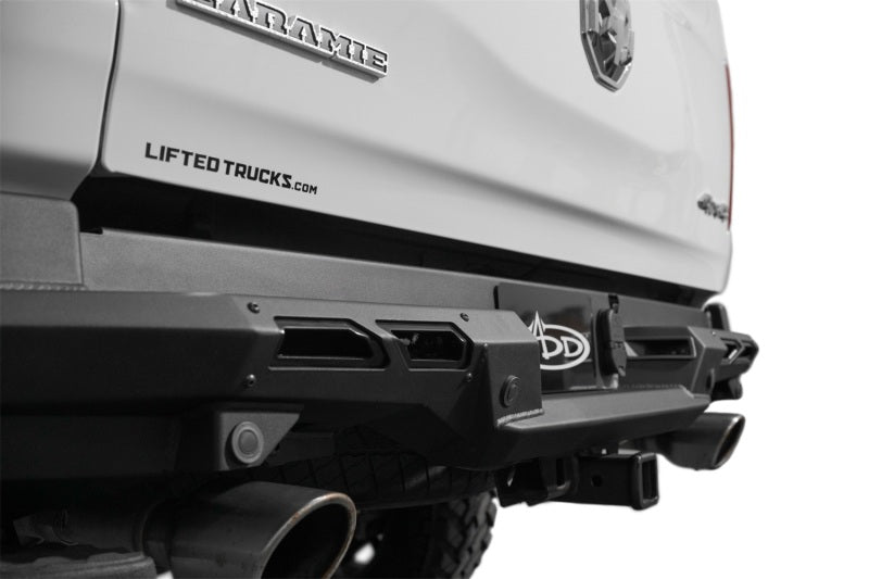 Addictive Desert Designs 19-24 RAM 1500 Black Label Rear Bumper R55020NA0103 R55020NA0103 Photo - Mounted