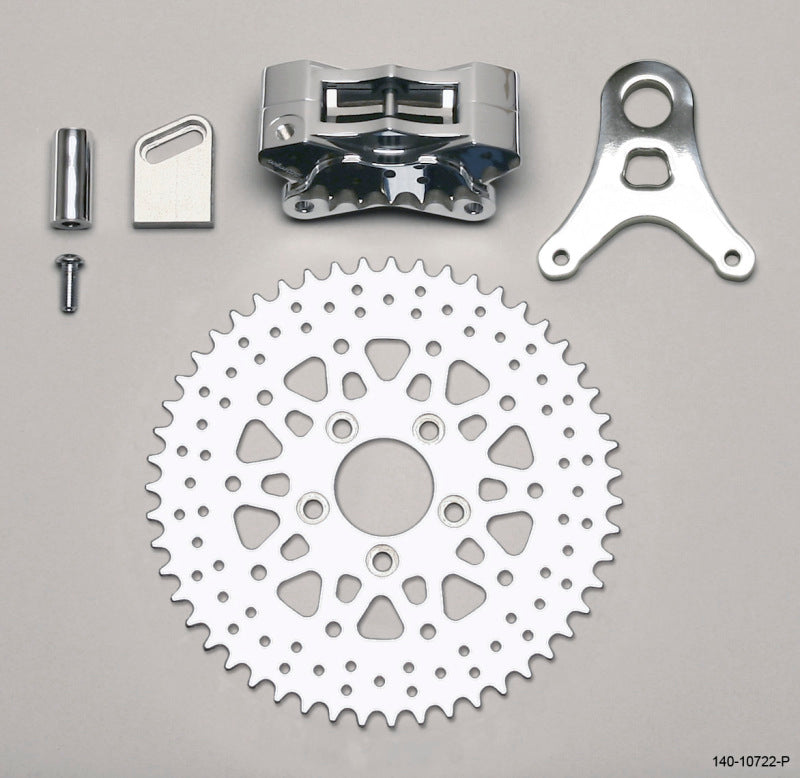 Wilwood Brake Kit GP310 L/H Sprocket Rear Polish 48 Tooth 140-10722-P 140-10722-P Photo - Primary
