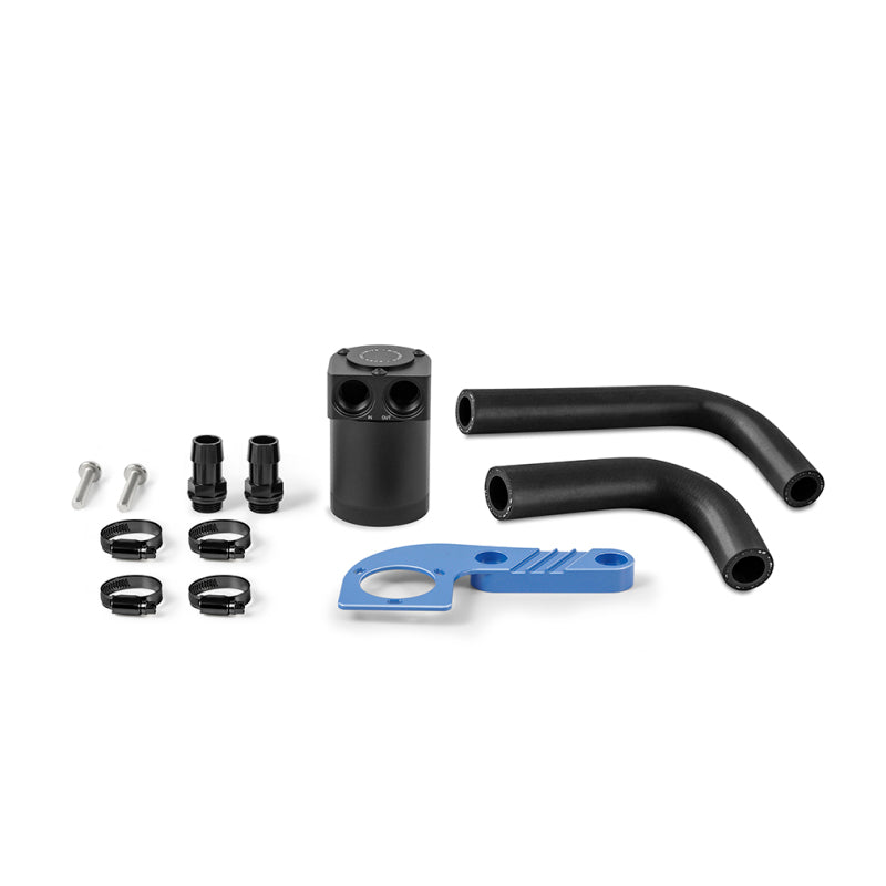 Mishimoto 15-20 BMW F8X M3/M4 Baffled Oil Catch Can - Yas Marina Blue MMBCC-F80-15CYMB MMBCC-F80-15CYMB Photo - Primary