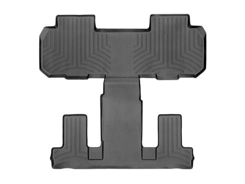 WeatherTech 15+ Chevrolet Traverse Rear FloorLiner - Black 4412282 Photo - Primary