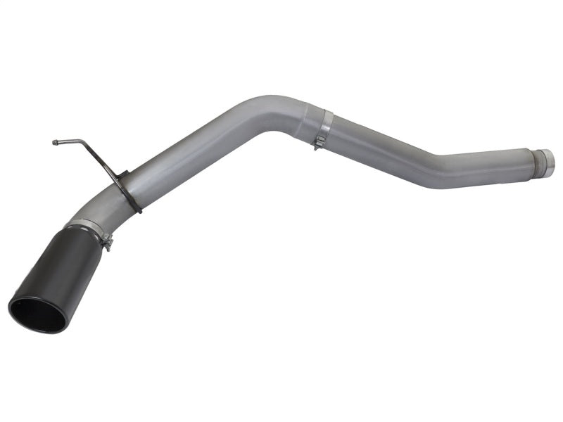 aFe  POWER LARGE BORE HD 5" DPF-Back SS Exhaust System w/Black Tip 49-46112-B Photo - Unmounted