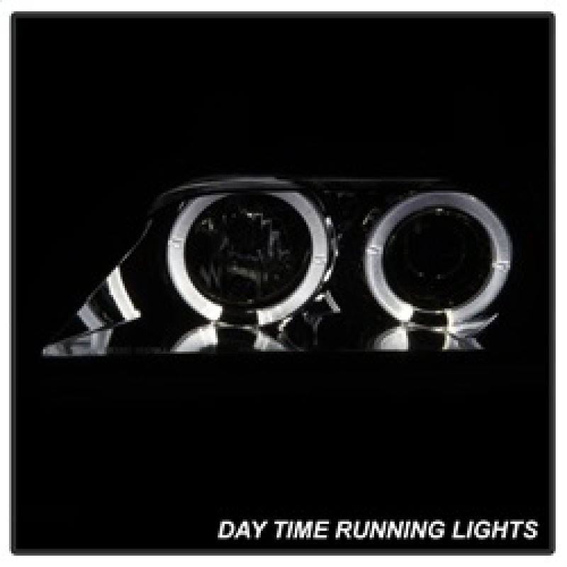Spyder BMW Z3 96-02 Projector Headlights LED Halo Smoke High H1 Low H1 PRO-YD-BMWZ396-HL-SM 5009104 5009104 Photo - Unmounted