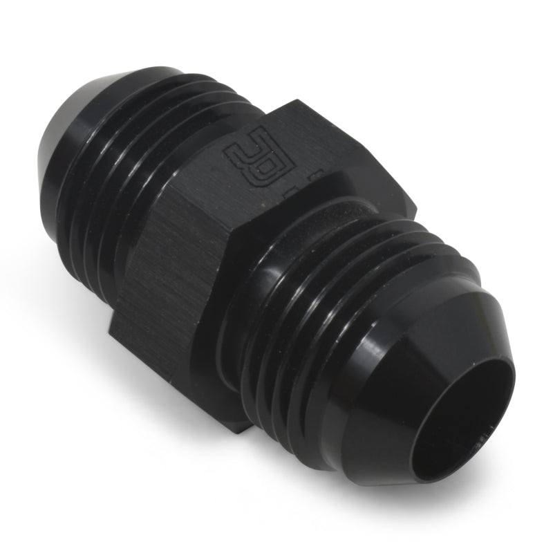 Russell -6 AN Flare Union Adapters (Black Finish) 660353 Photo - out of package