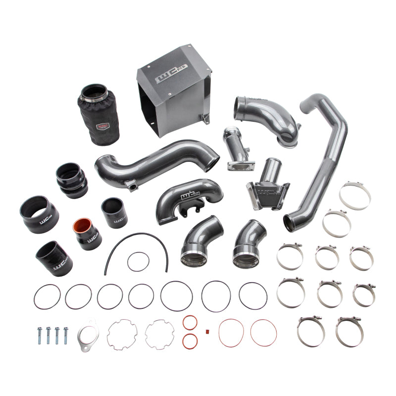 Wehrli 06-07 Chevrolet Duramax 6.6L LBZ Stage 2 High Flow Intake Bundle Kit - Bronze Chrome WCF100437-BC