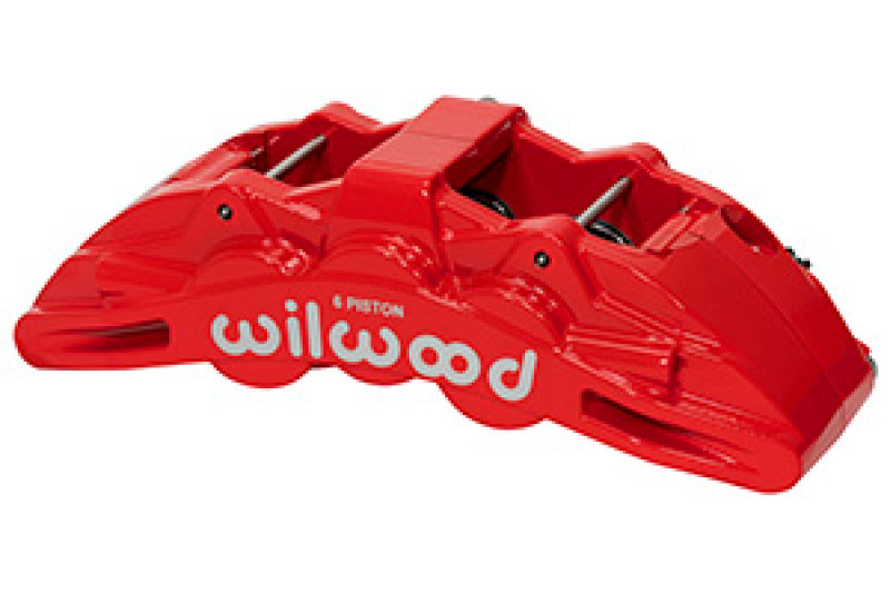 Wilwood Caliper Red SX6R 5.40in Piston 1.25in Disc 120-14860-RD