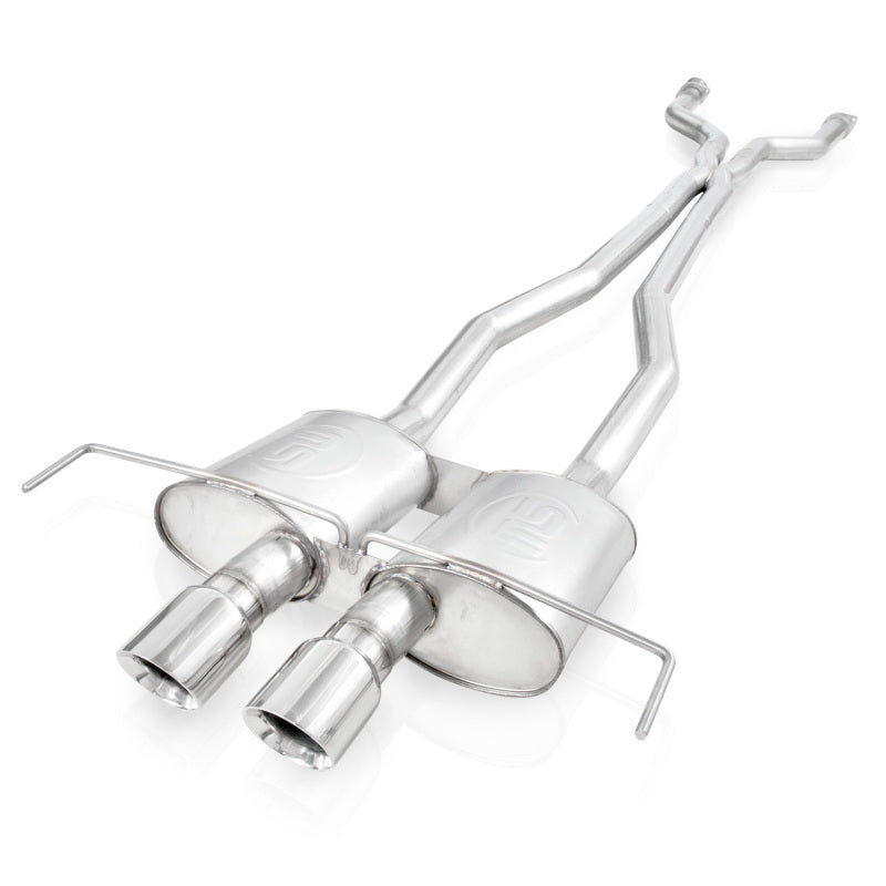 Stainless Works 2009-15 Cadillac CTS-V Coupe 3in Catback System X-Pipe Chambered Mufflers 4in Tips CTSV9CPCBC CTSV9CPCBC Photo - Primary