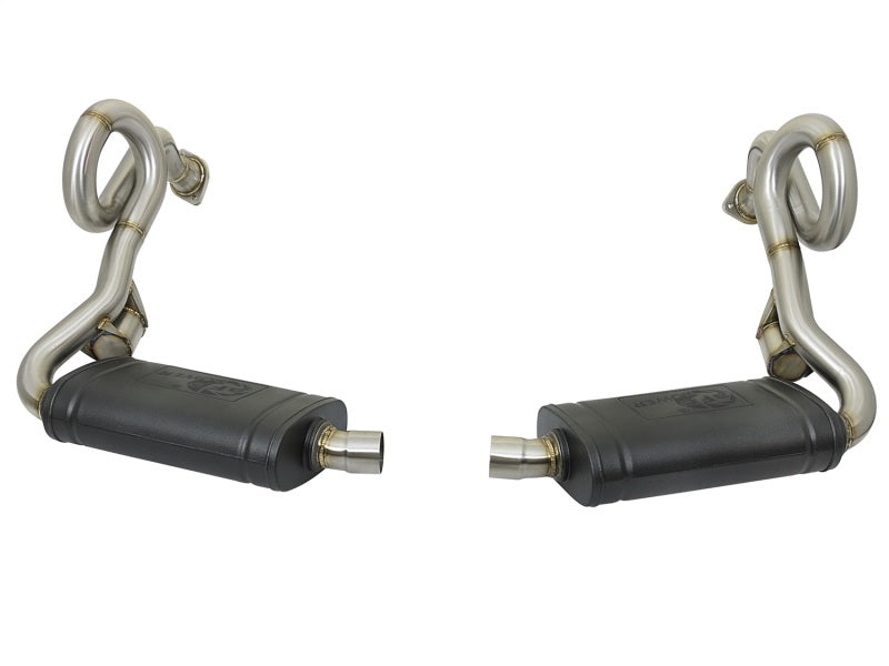aFe MACH Force-Xp 2in to 2-1/2in Stainless Steel Cat-Back Exhaust System P 49-36415 Photo - Unmounted