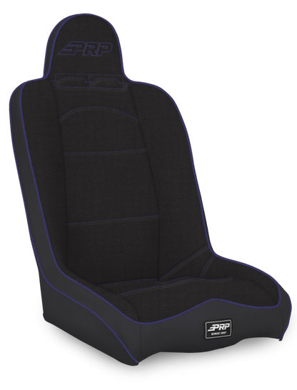 PRP Seats PRP Daily Driver High Back Suspension Seat- Black/Purple Tweed A140110-50-M A140110-50-M Photo - Primary