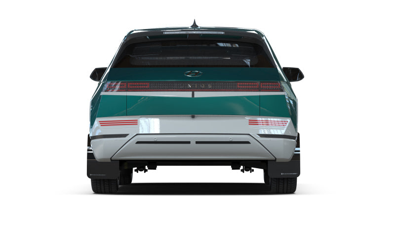 Rally Armor 2022 Hyundai Ioniq 5 Black Mud Flap w/ Silver Logo MF87-UR-BLK-SIL MF87-UR-BLK-SIL User 1