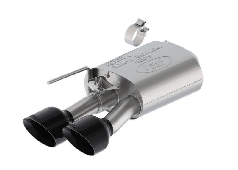 Ford Racing 2024 Mustang 5.0L Sport Cat-Back Exhaust W/Valance - Black Tips M-5200-M5SBVA M-5200-M5SBVA Photo - Unmounted