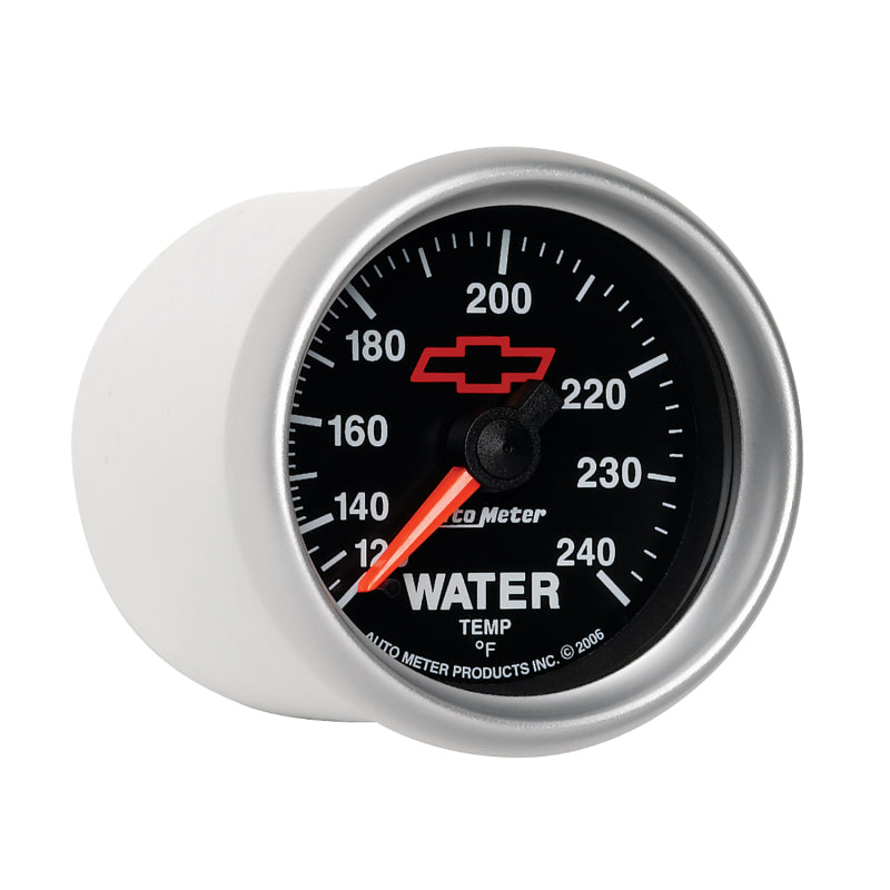 Autometer Gauge, Water Temp, 2 1/16", 120-240 Geg. F Mechanical, Gm Bowtie Black 3632-00406 User 6